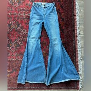 Free people bell bottom jeans